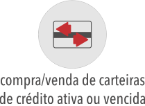 compra venda de carteiras de crédito ativa ou vencida